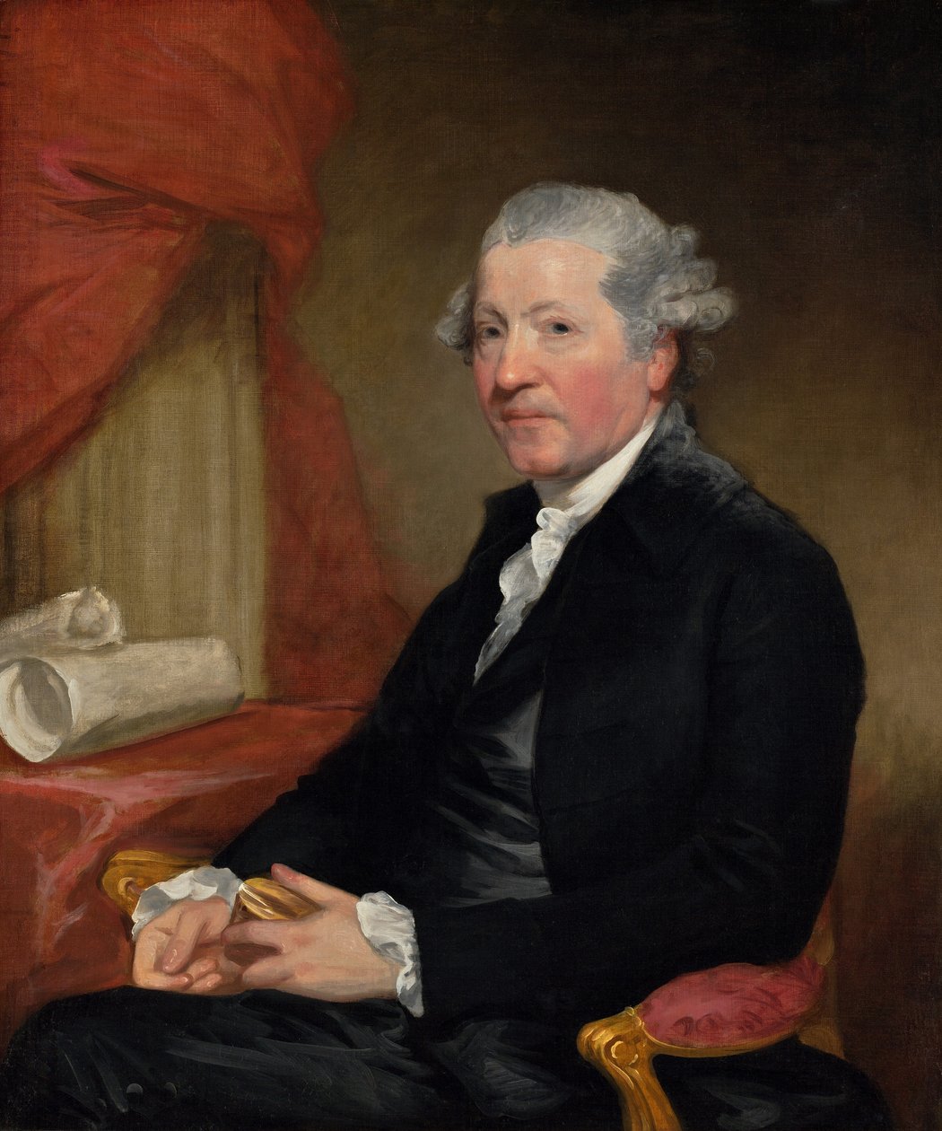 Sir Joshua Reynolds von Gilbert Stuart