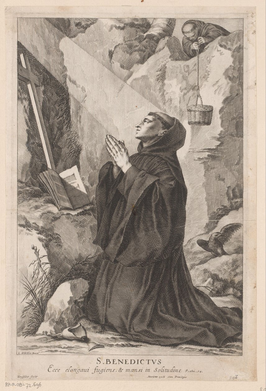 Heiliger Benedikt von Gilles Rousselet