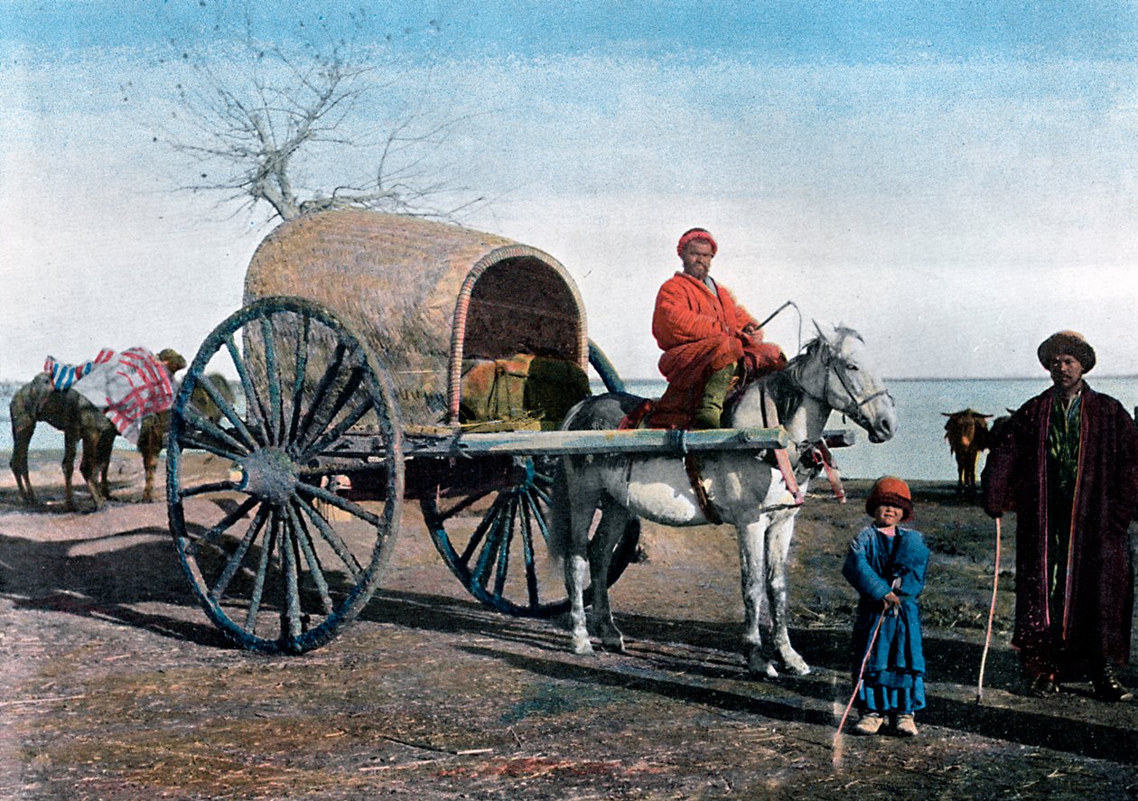 Bukhara-Wagen, Usbekistan, ca. 1890 von Gillot