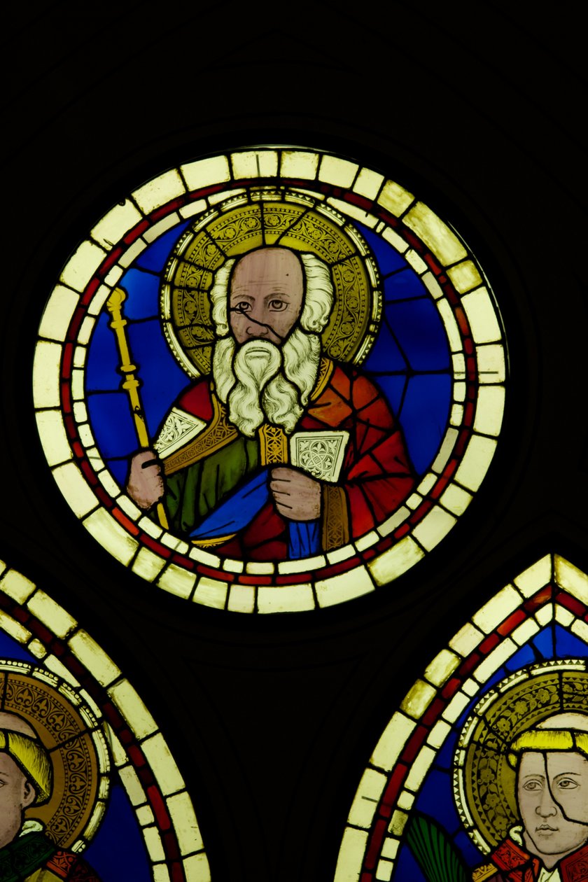 Aaron (Buntglas) von Giotto di Bondone
