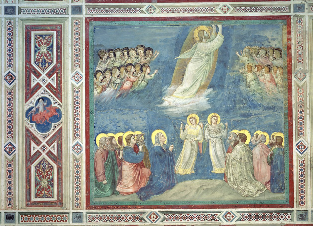 Die Himmelfahrt, ca. 1305 von Giotto di Bondone