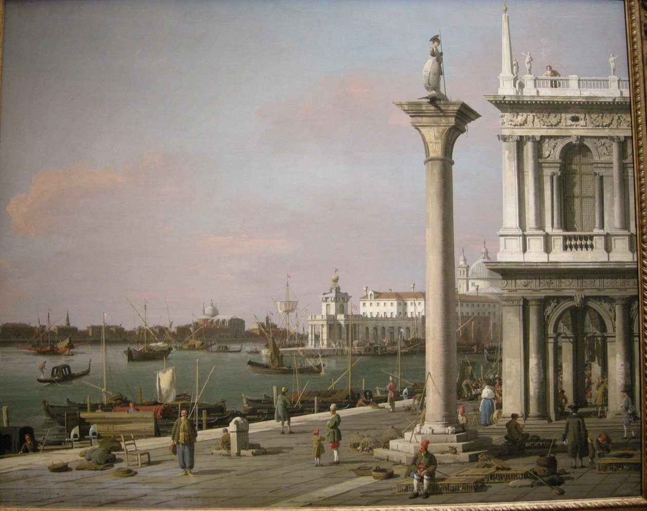 Bacino di San Marco von der Piazzetta von Giovanni Antonio Canal