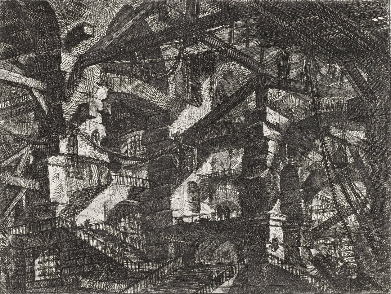 Carceri-Serie, Platte XIV von Giovanni Battista Piranesi