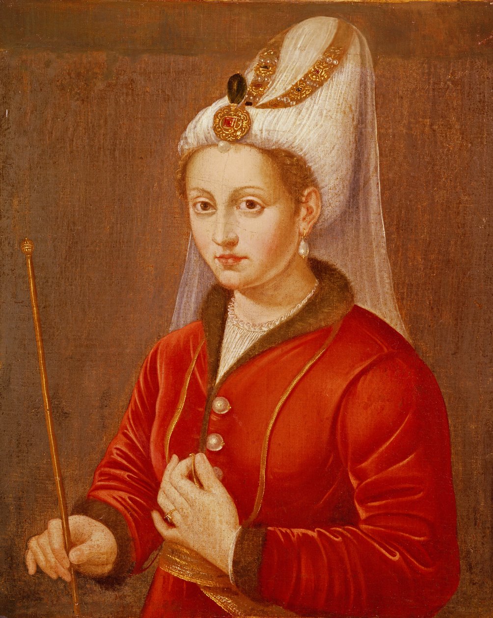 Porträt, vermutlich Catherine Cornaro, Königin von Zypern, ca. 1470 von Giovanni Bellini