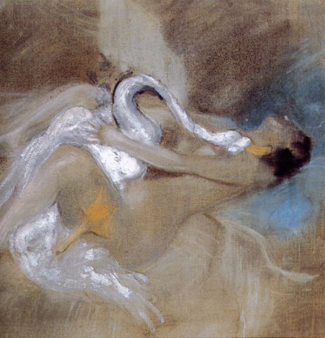 Leda mit Schwan von Giovanni Boldini