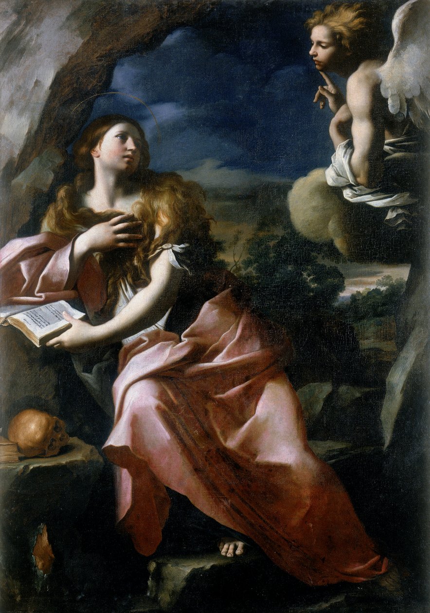 Reuige Maria Magdalena in der Wüste von Giovanni Domenico Cerrini