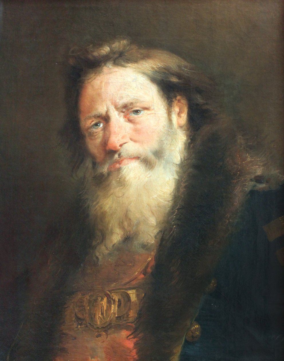 Kopf eines alten Mannes von Giovanni Domenico Tiepolo