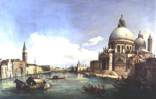 Santa Maria della Salute, Venedig von Giovanni (attr.to) Grubacs