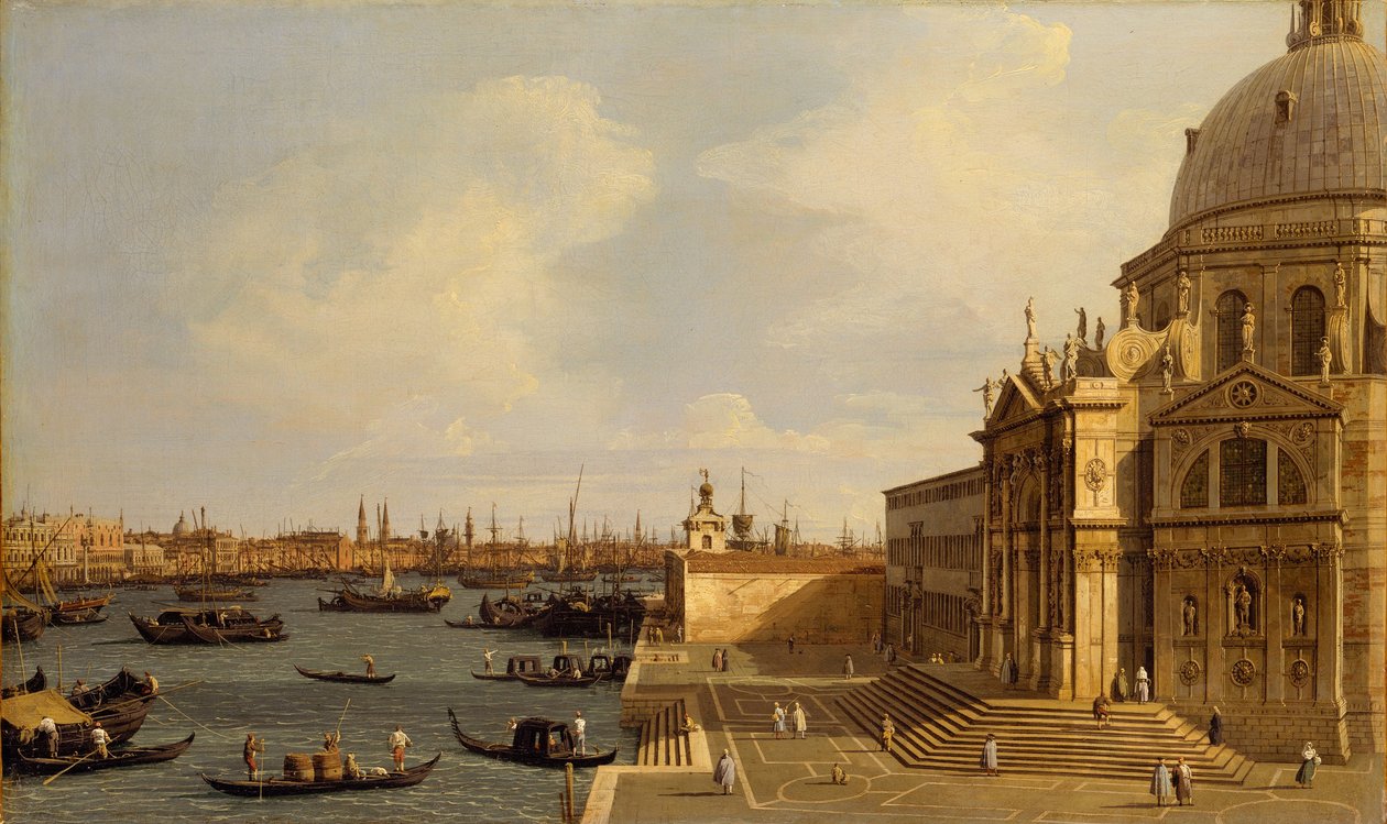 Venedig: Santa Maria della Salute, ca. 1740 von Giovanni Antonio Canal