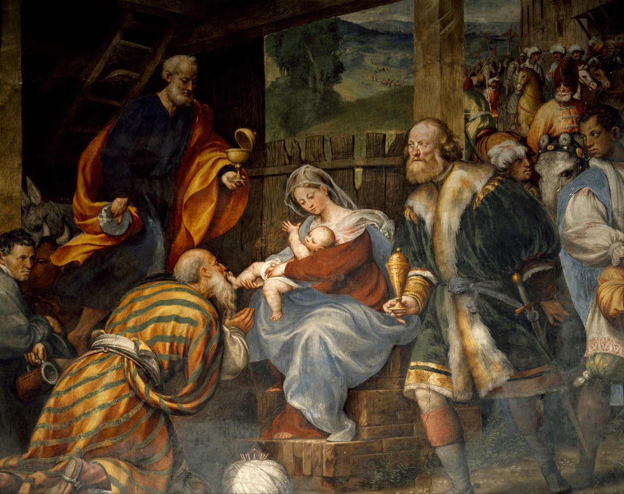Anbetung der Könige von Giovanni Antonio Pordenone