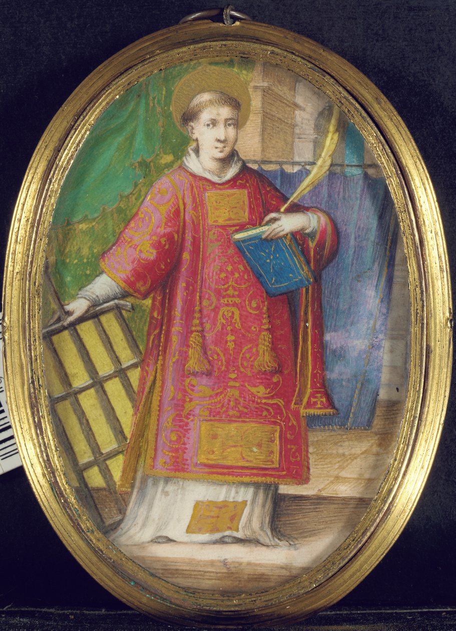 Der heilige Laurentius von Giovanni B. Castello