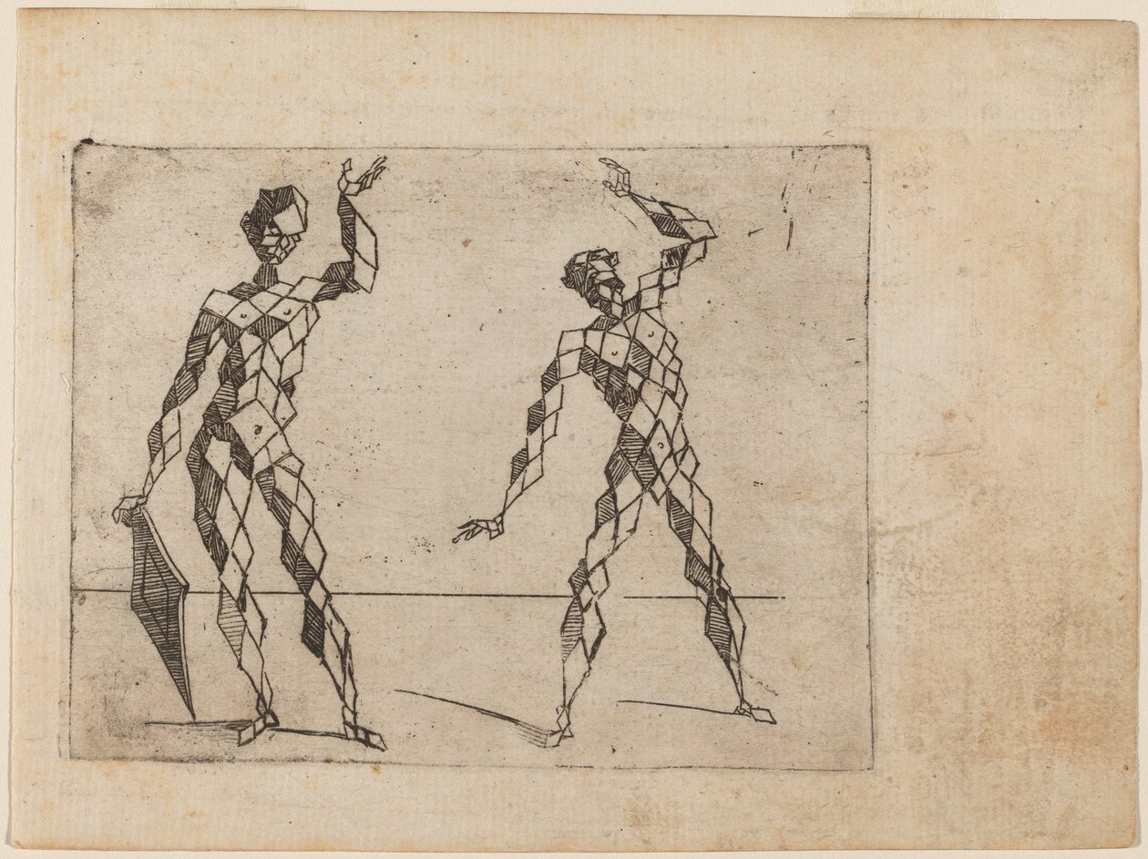 Aus "Bizzarie di varie Figure" von Giovanni Battista Bracelli