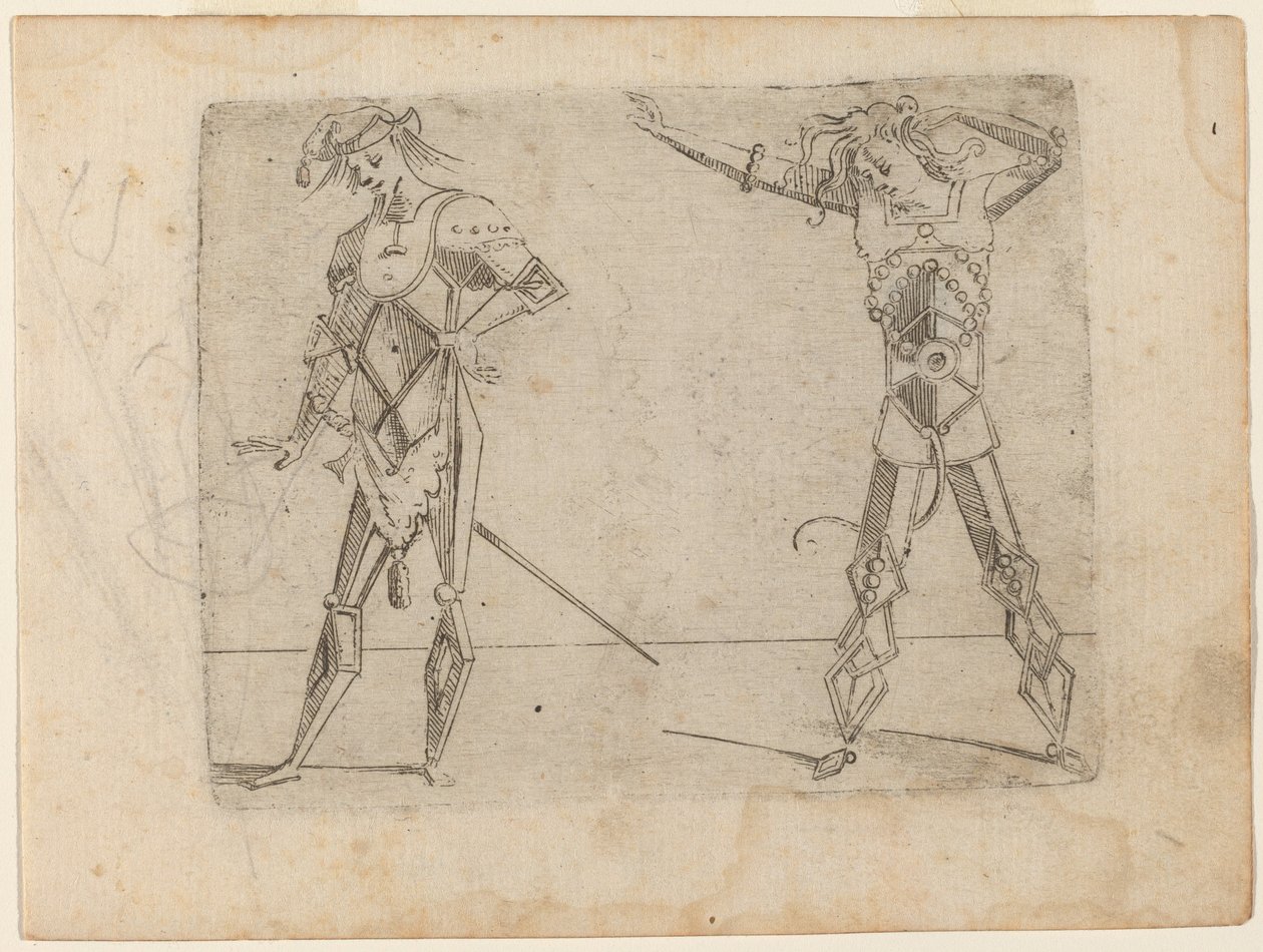 Aus "Bizzarie di varie Figure" von Giovanni Battista Bracelli