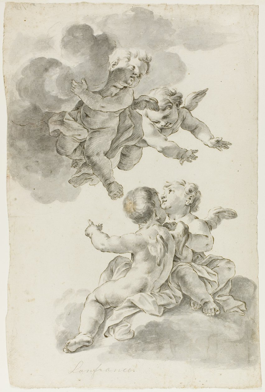 Vier Putti von Giovanni Battista Gaulli