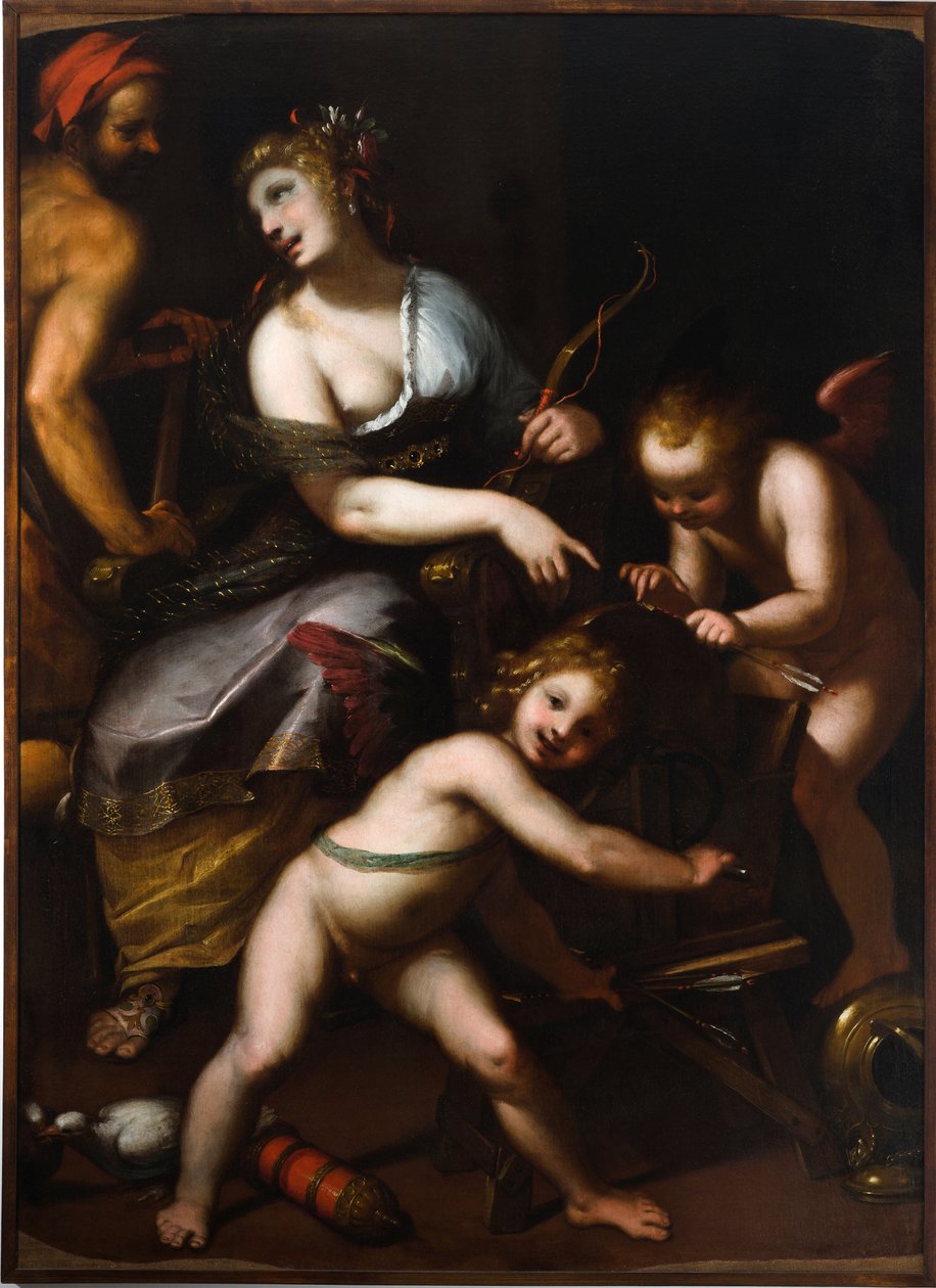 Die Vorbereitung der Pfeile Amors von Giovanni Battista Paggi