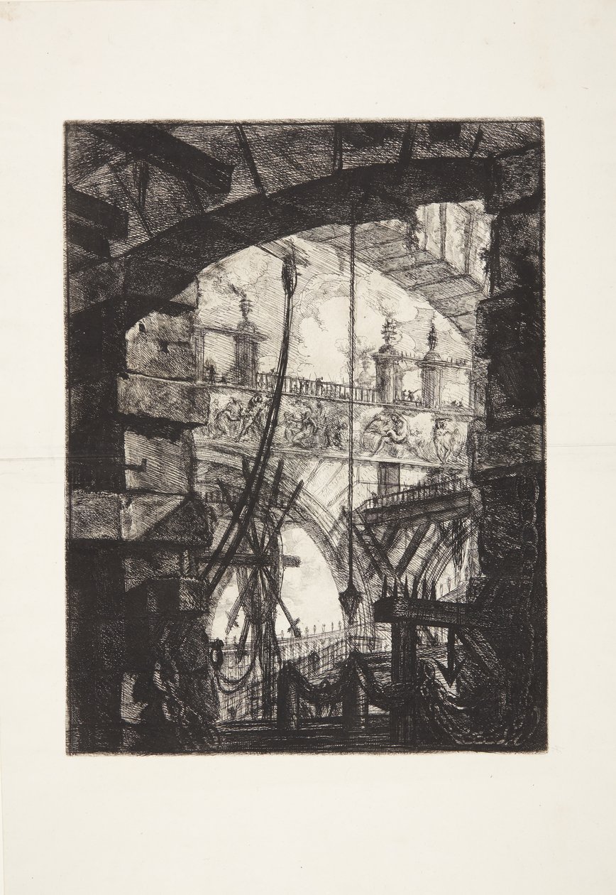 Die große Piazza von Giovanni Battista Piranesi