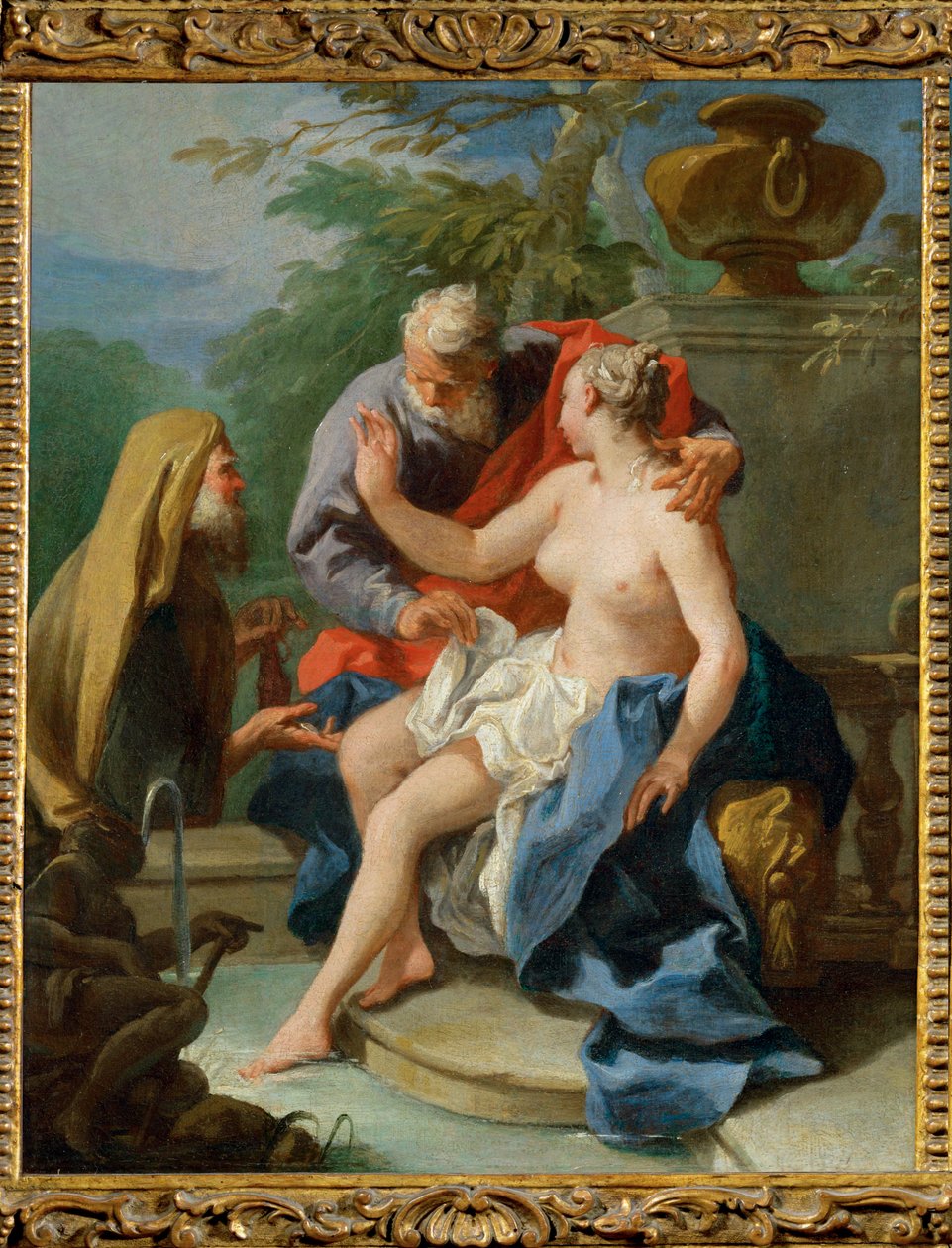 Susanna und die Ältesten von Giovanni Battista Pittoni