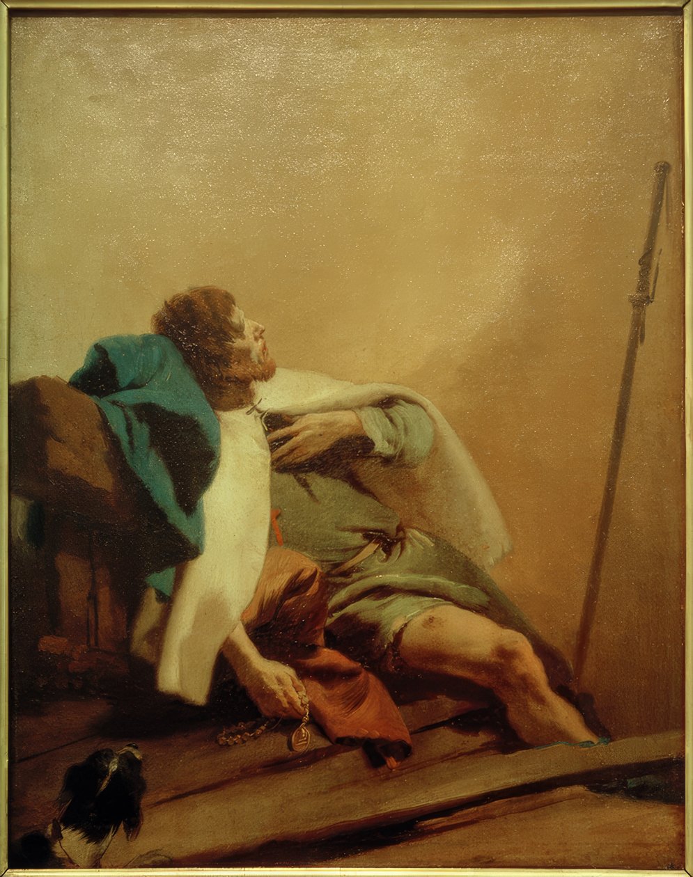 Der Heilige Rochus von Giovanni Battista Tiepolo