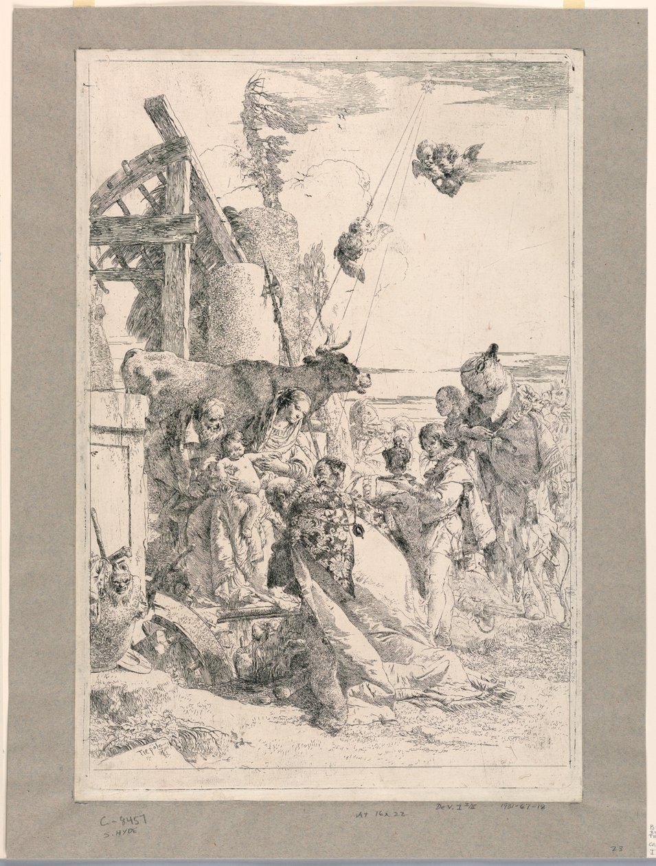 Die Anbetung der Könige von Giovanni Battista Tiepolo