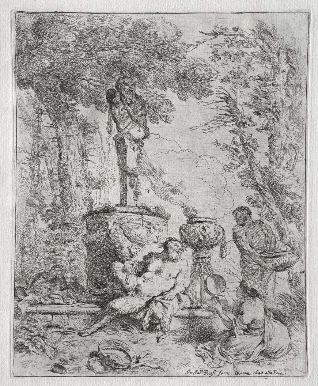 Fest des Pan von Giovanni Benedetto Castiglione