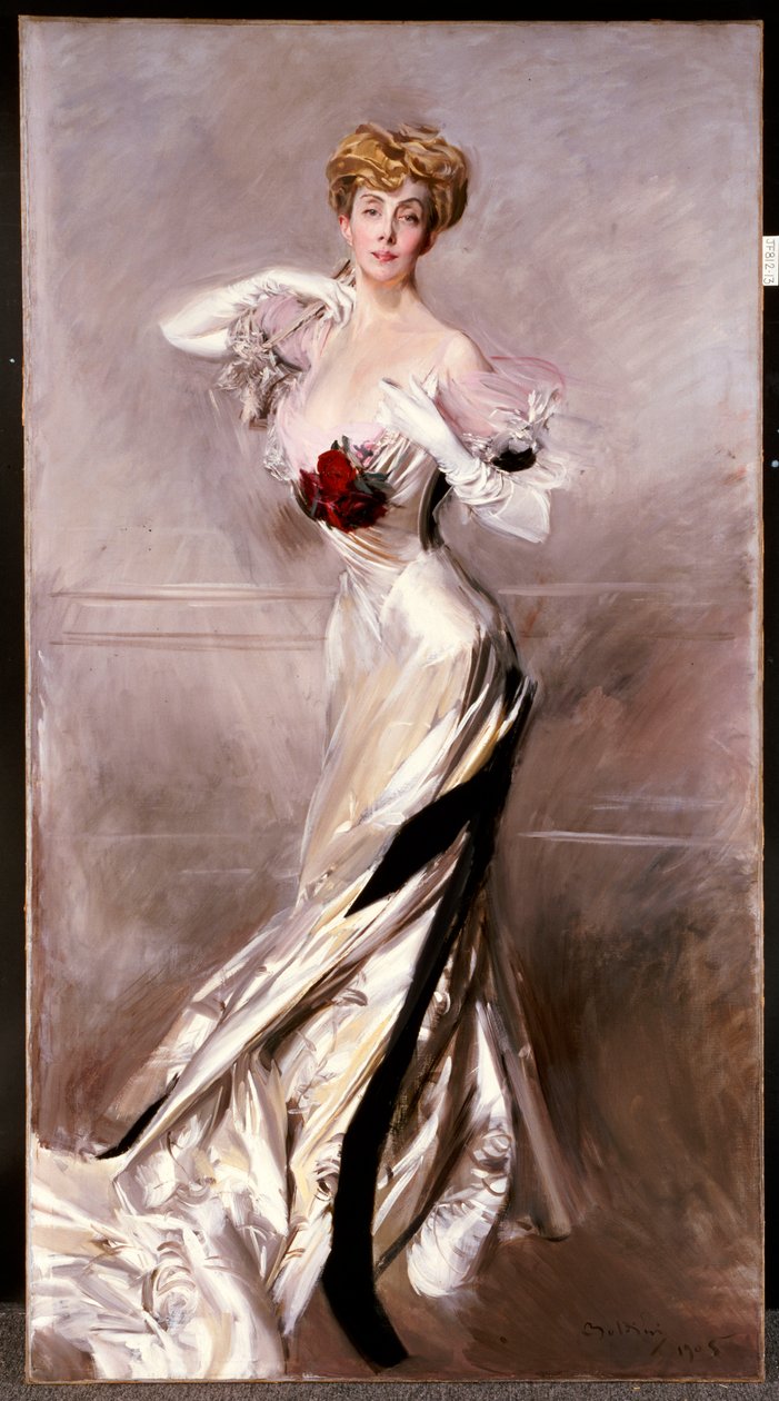 Porträt der Gräfin Zichy, 1905 von Giovanni Boldini