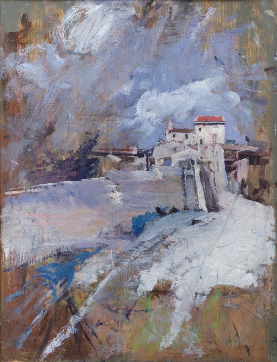 Winterlandschaft, ca. 1911 von Giovanni Boldini