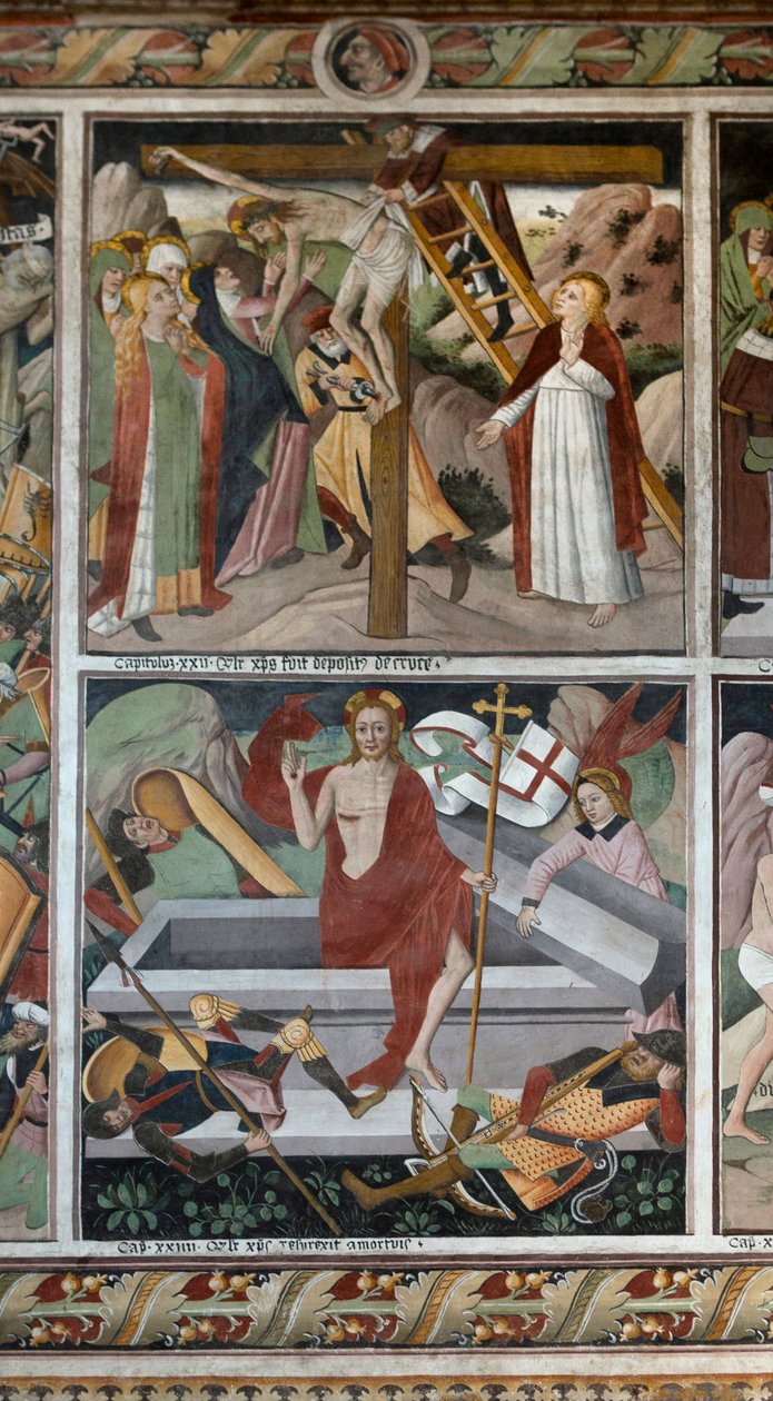 Szenen aus der Passion Christi, ca. 1492 von Giovanni Canavesio
