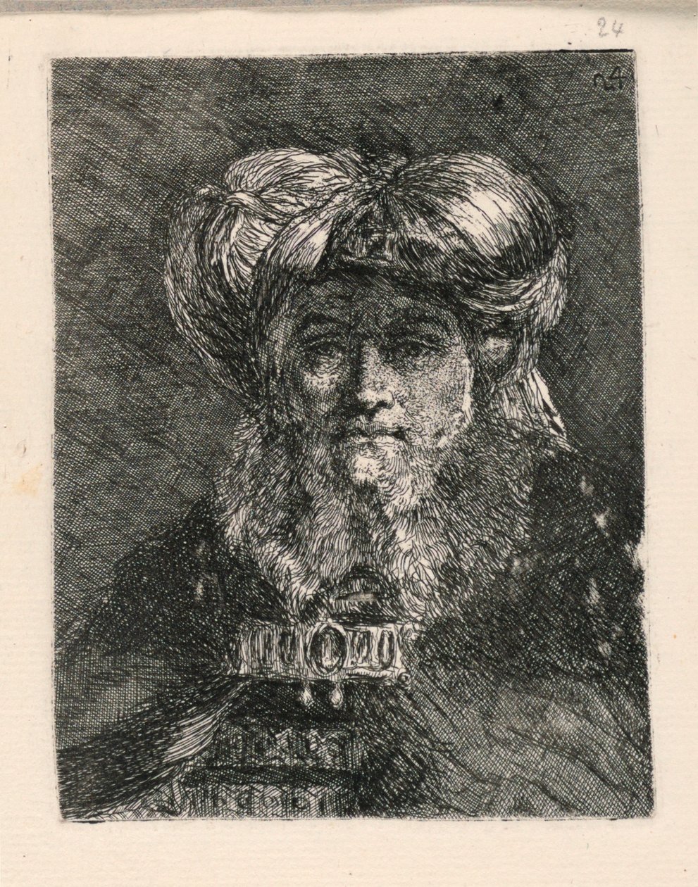 Sammlung von Köpfen von Giovanni Domenico Tiepolo