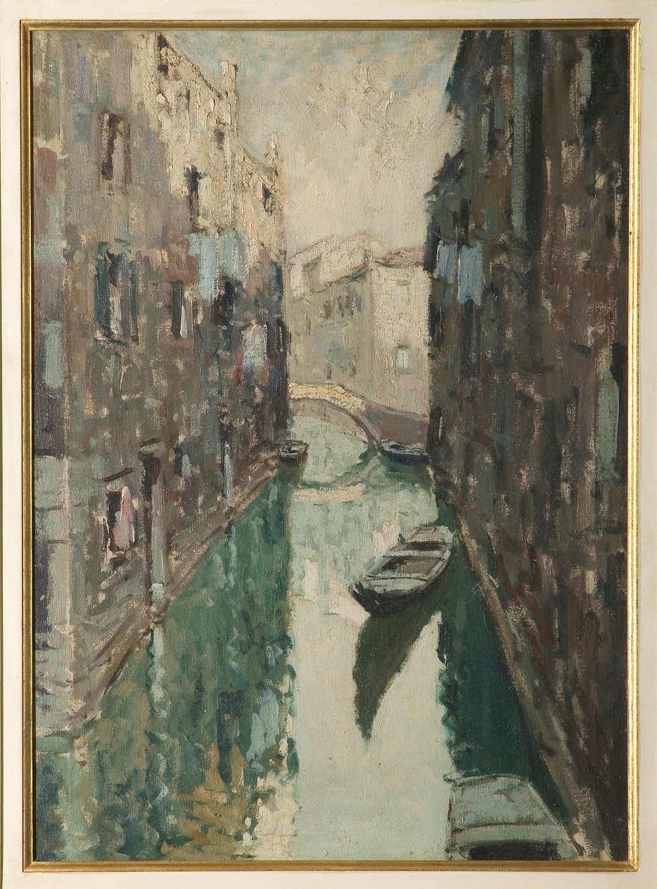 Venezianischer Kanal von Giovanni Forghieri