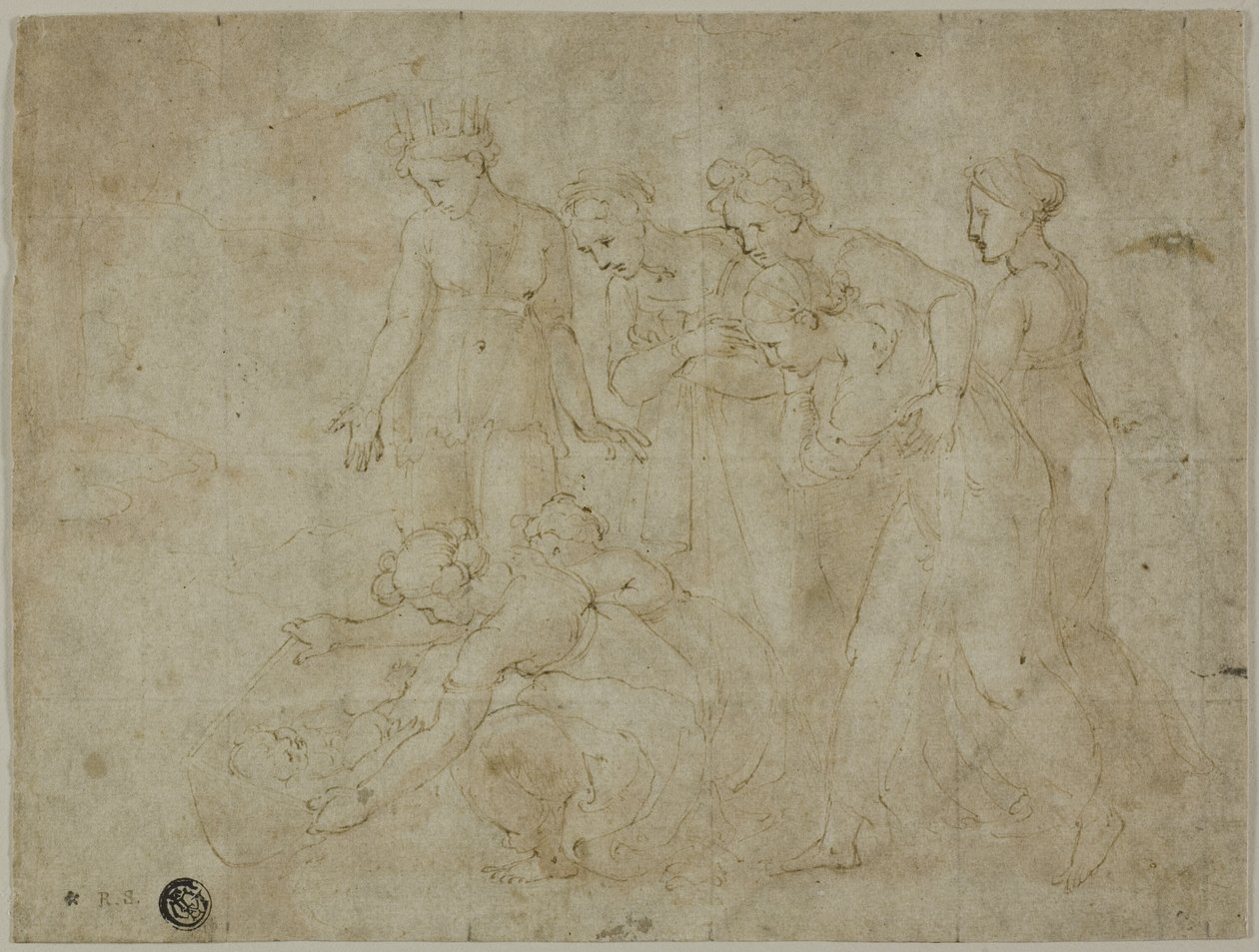 Auffindung des Moses von Giovanni Francesco Penni