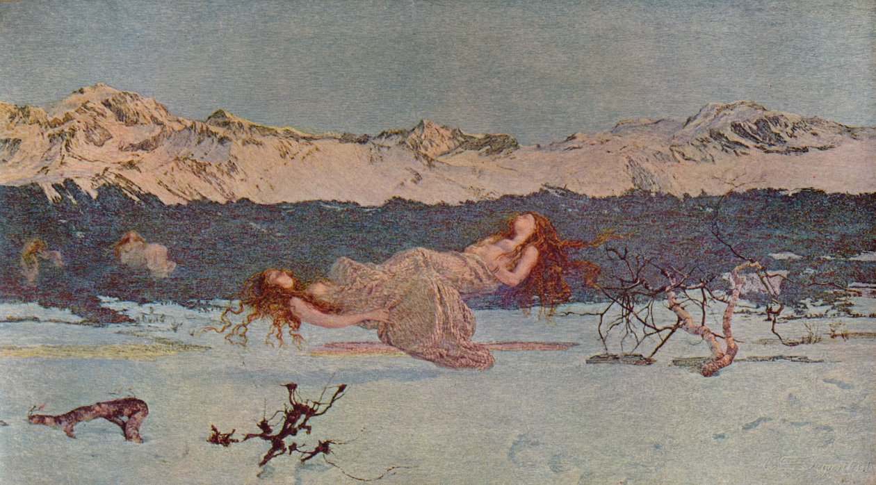 Die Strafe des Luxus, 1891-1935 von Giovanni Segantini