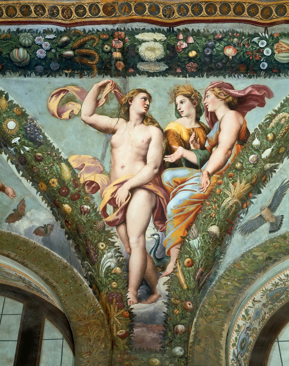 Venus, Ceres und Juno, 1517 von Giovanni da Udine