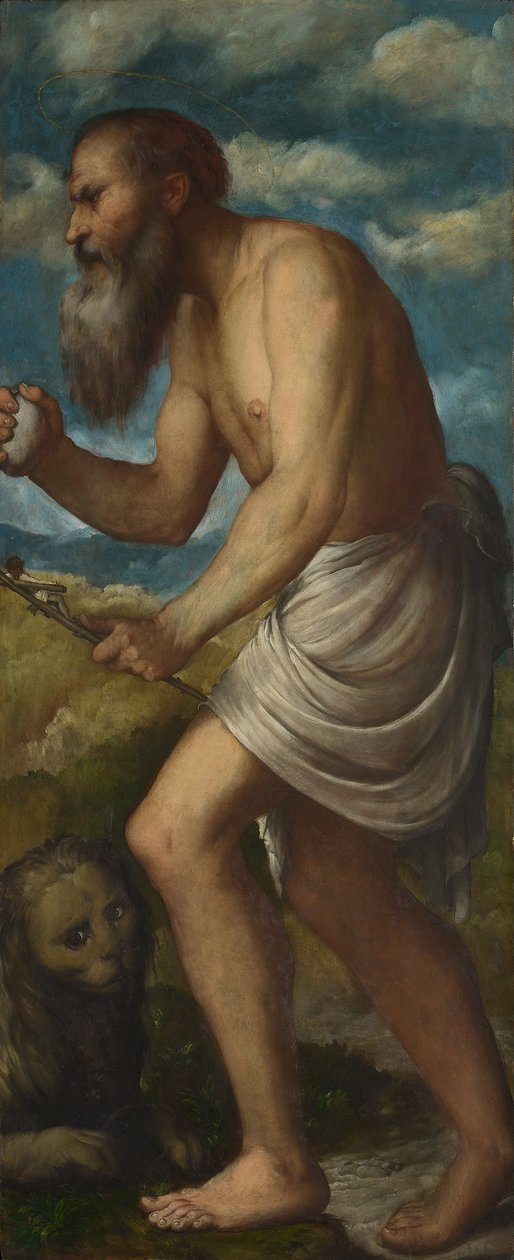 Der Heilige Hieronymus von Girolamo Romanino