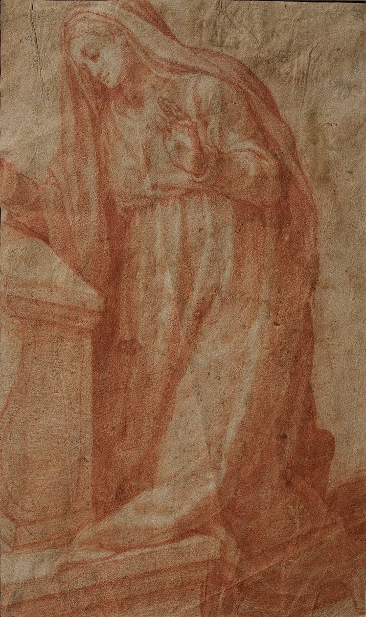 Santa Teresa von Ávila von Girolamo Siciolante da Sermoneta