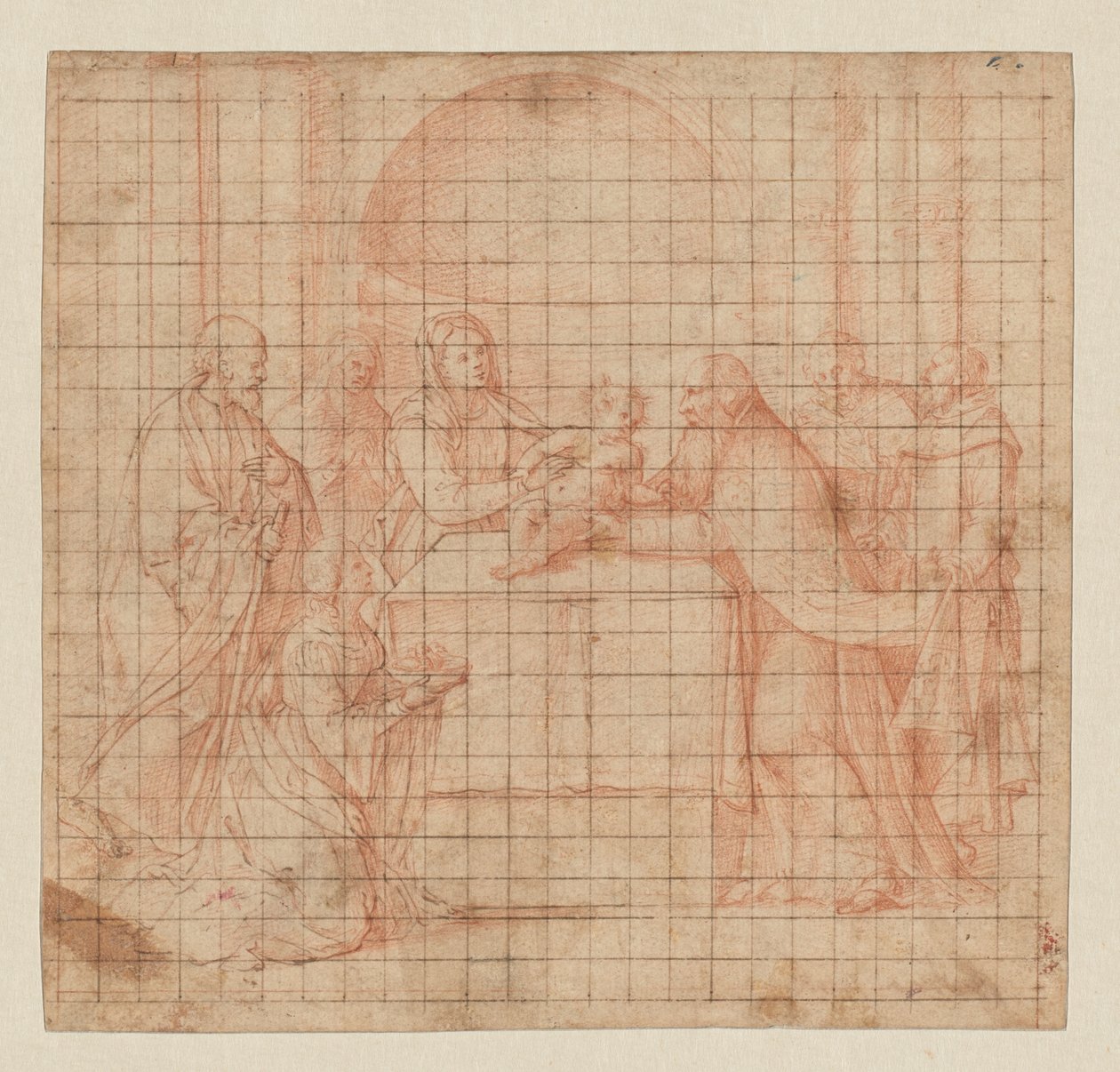 Die Darstellung im Tempel von Girolamo da Santacroce