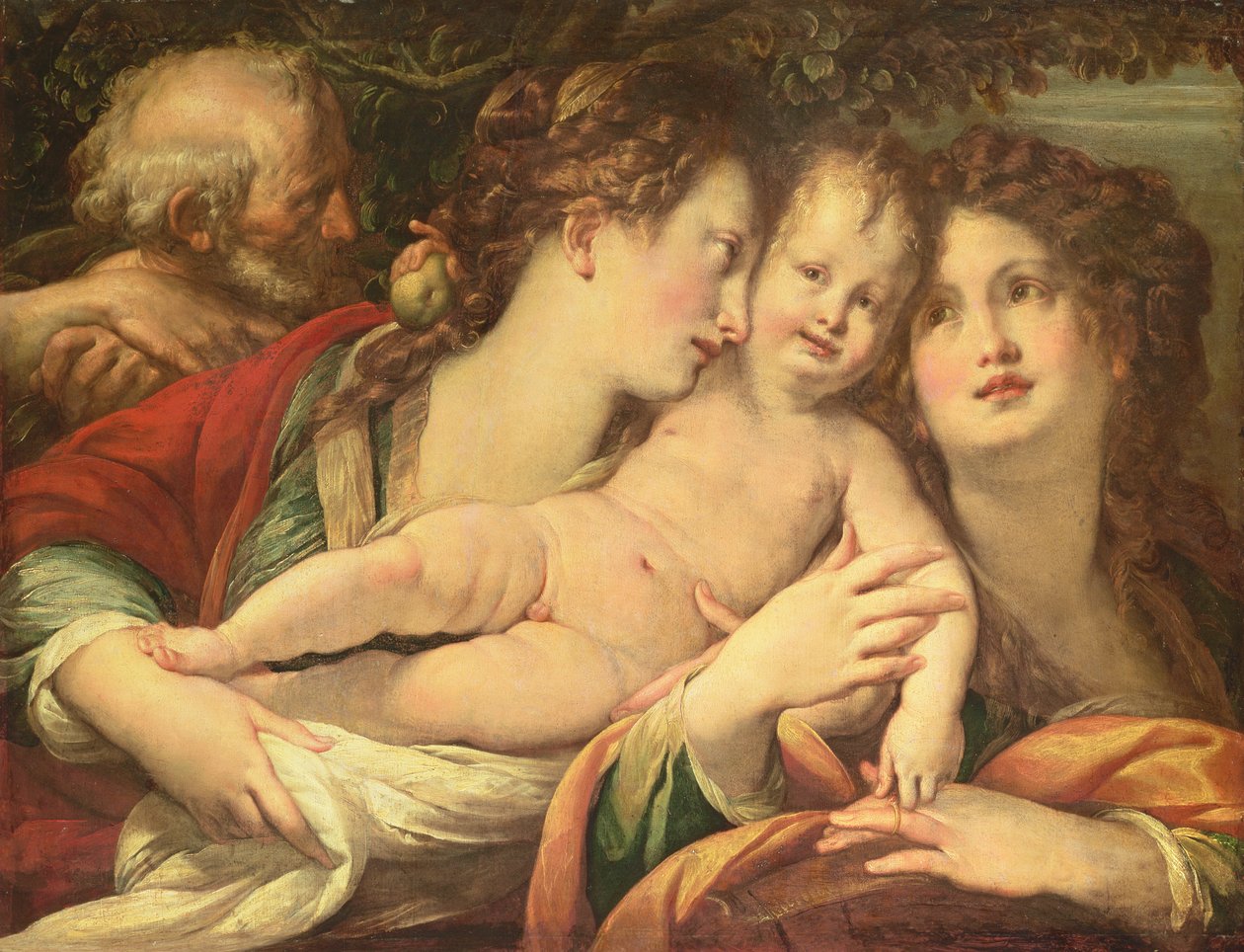 Die mystische Hochzeit der hl. Katharina, ca. 1610 von Giulio Cesare Procaccini