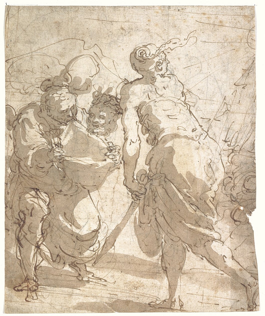 Judith mit dem Kopf des Holofernes von Giulio Benso