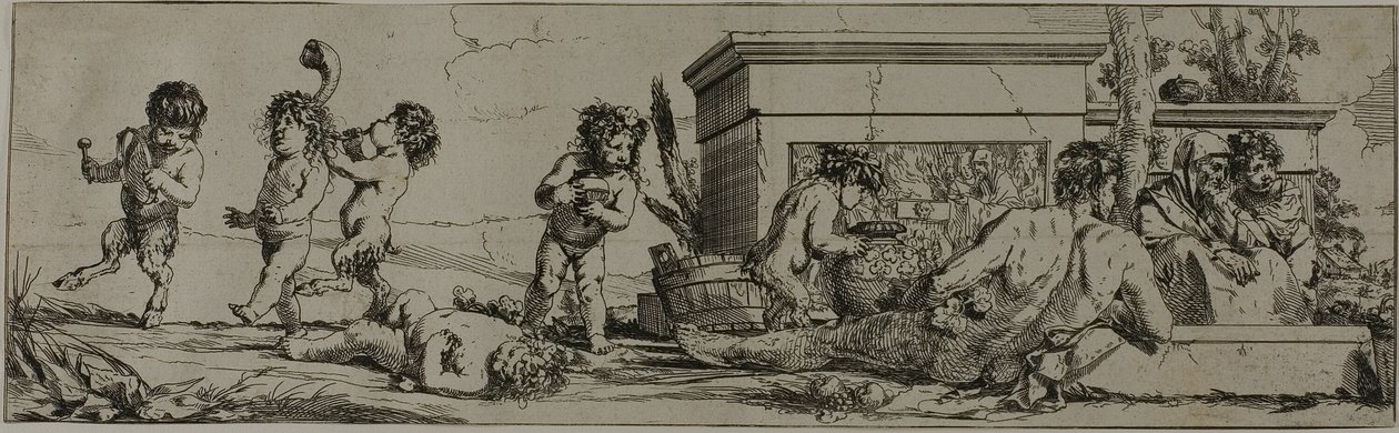 Bacchanal von Giulio Carpioni
