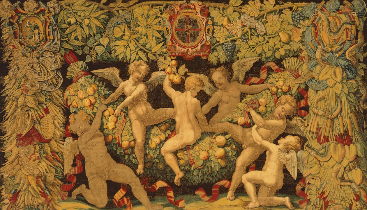 Putti-Spiele von Giulio Romano