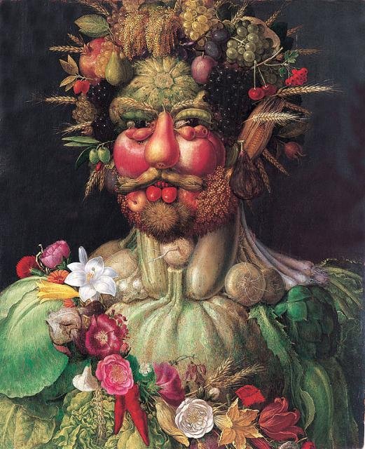Rudolf II. als Vertumnus von Giuseppe Arcimboldo