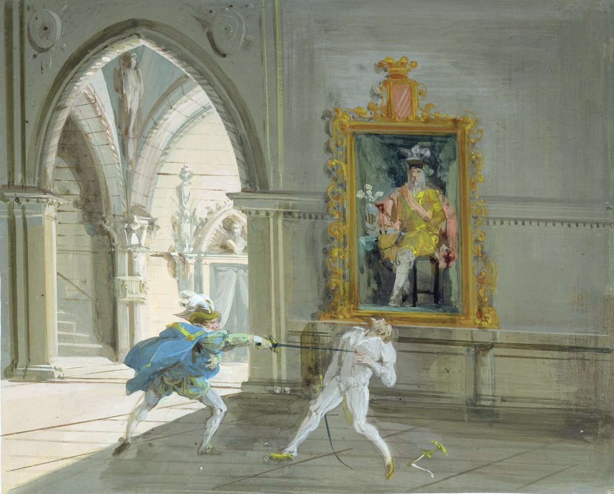 Don Juan, Das Duell von Giuseppe Bernardino Bison