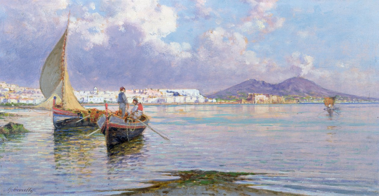 Neapel, von Mergellina von Giuseppe Carelli