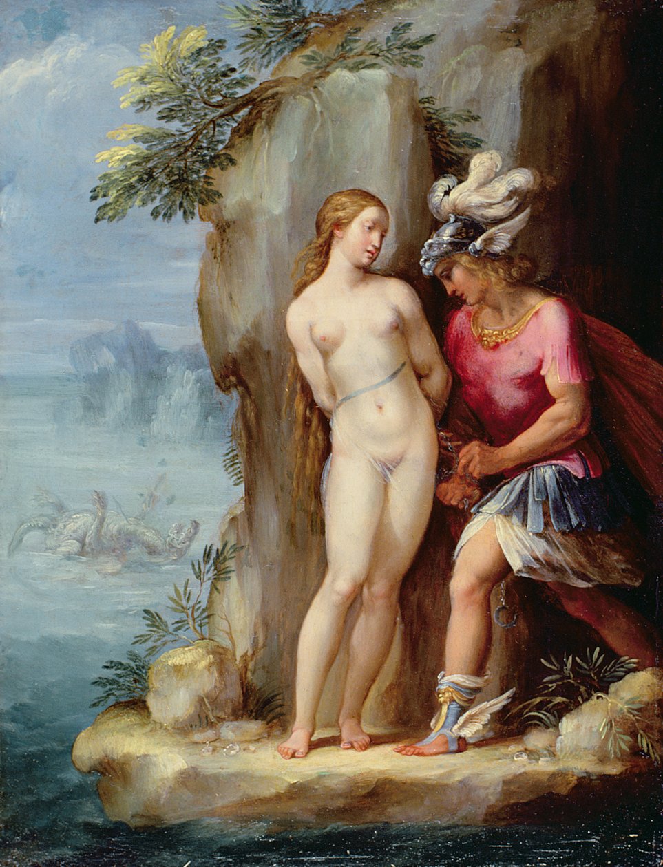 Perseus rettet Andromeda von Giuseppe Cesari