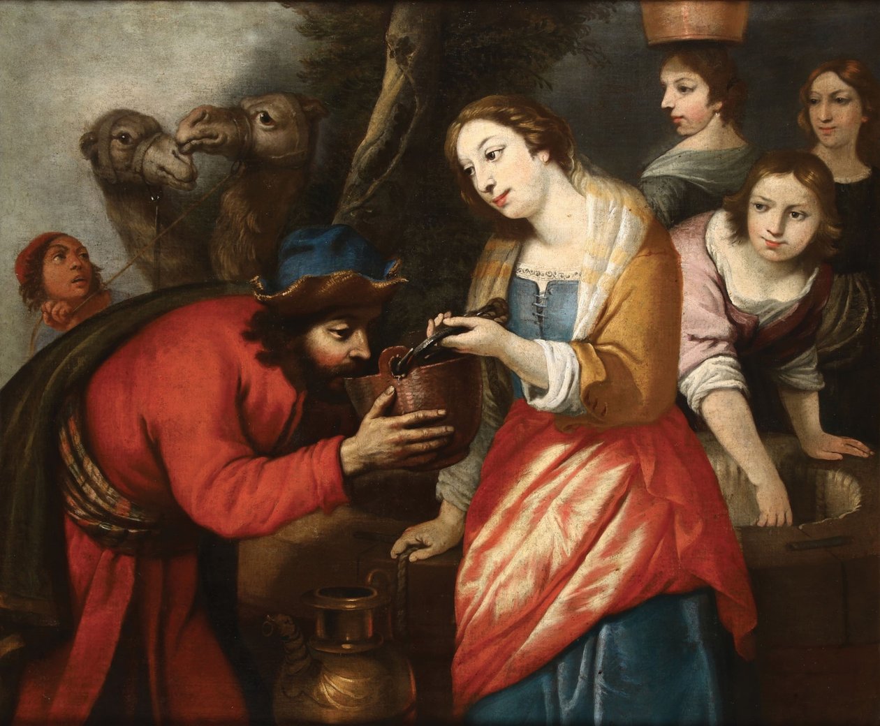 Giuseppe Badaracco, Rebekka am Brunnen von Giuseppe Badaracco