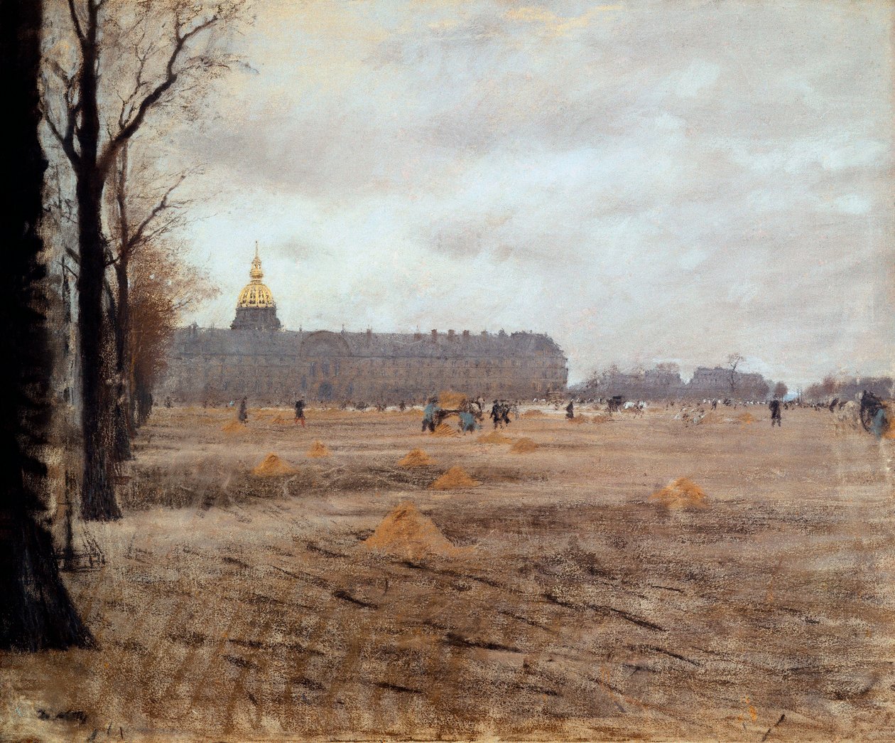 Place des Invalides von Giuseppe or Joseph de Nittis