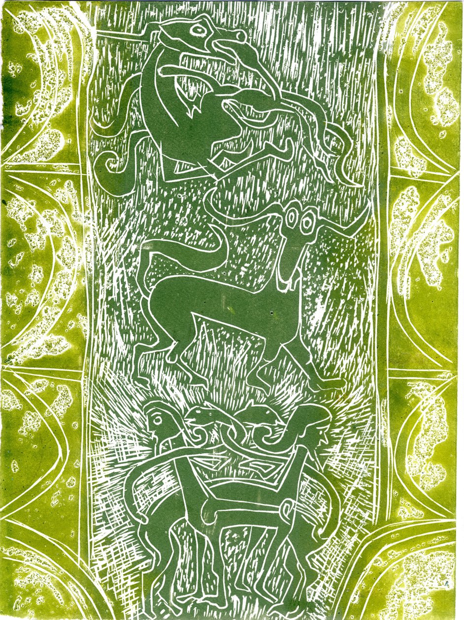Monster von Aberlamno von Gloria Wallington