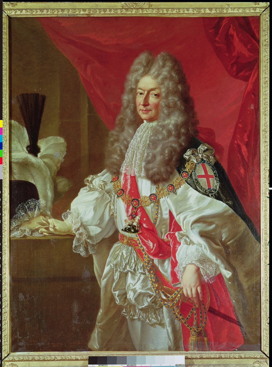 Antoine-Nomper de Caumont (1633-1723) Herzog von Lauzun, nach einem Gemälde von Peter Lely (1618-80) von Godfrey Kneller