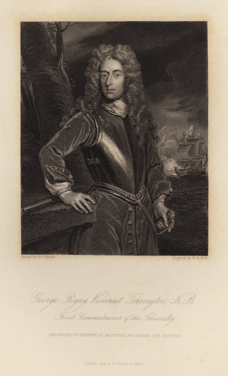 George Byng Viscount Torrington von Godfrey Kneller