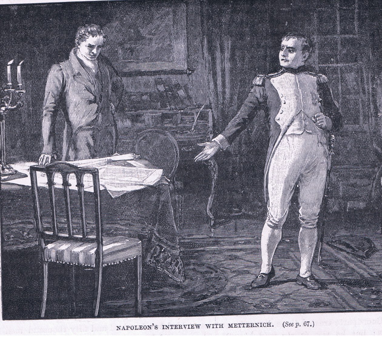 Napoleons Interview mit Metternich von Godfrey C. Hindley