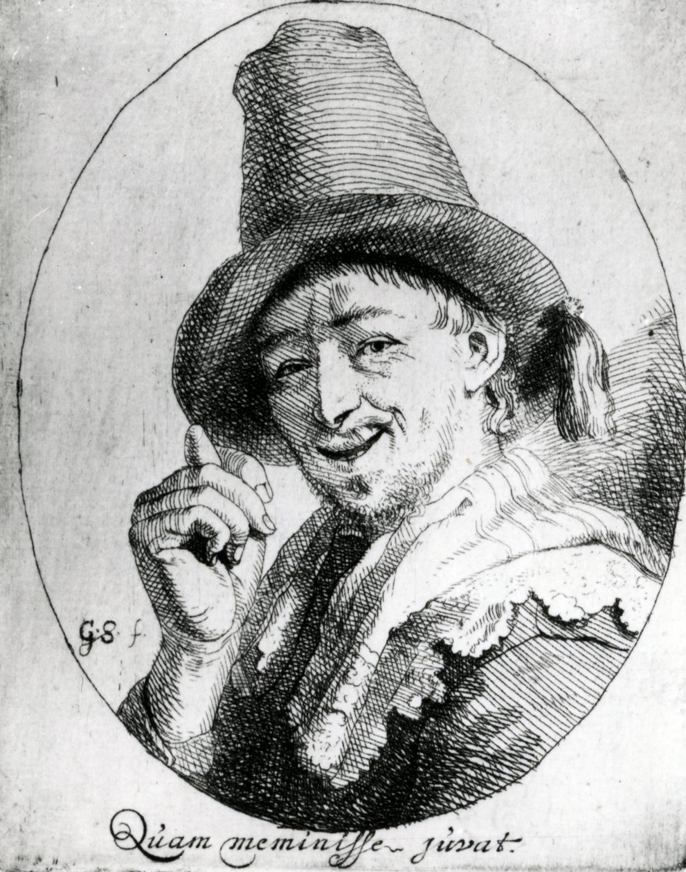 Es ist gut, sich zu erinnern, ca. 1660-80 von Godfried Schalcken